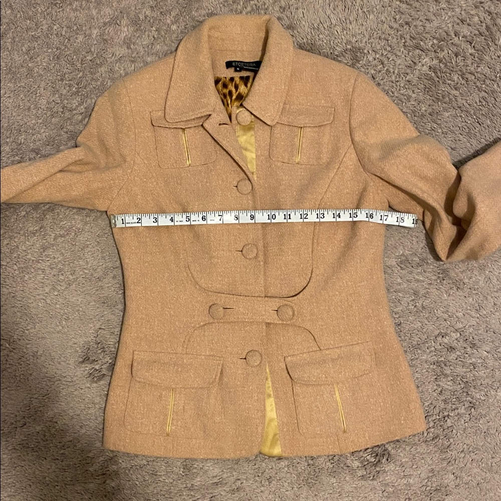 button up wool jacket - Picture 6 of 9